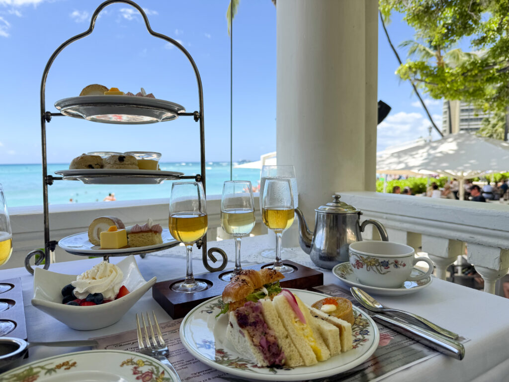 ザ・ベランダでのアフタヌーンティー