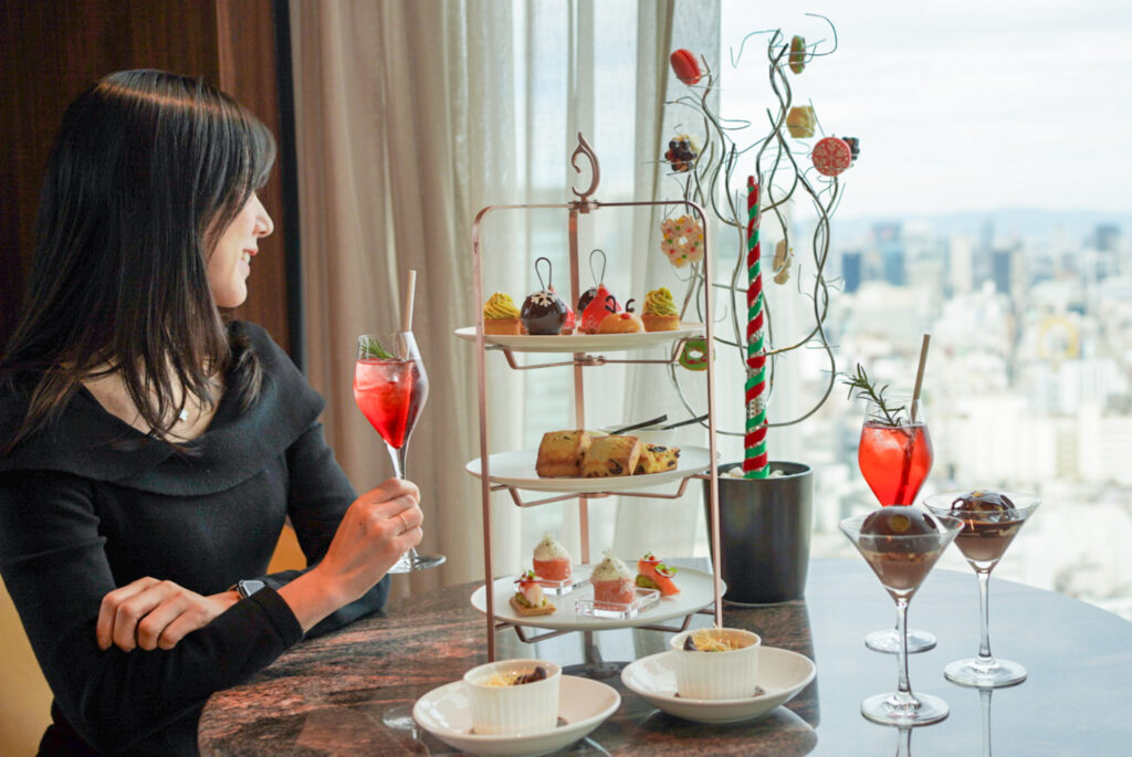 センタラグランドホテル大阪クリスマスアフタヌーンティー