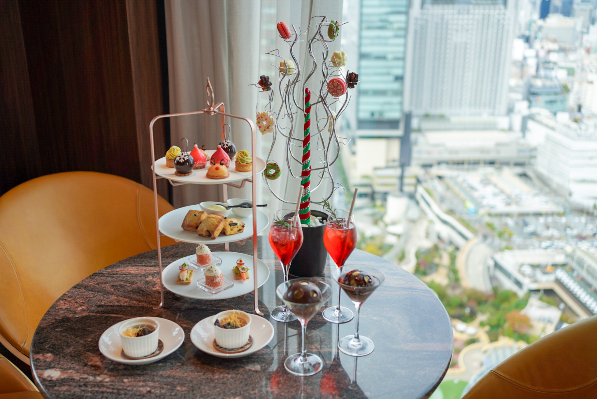 センタラグランドホテル大阪クリスマスアフタヌーンティー