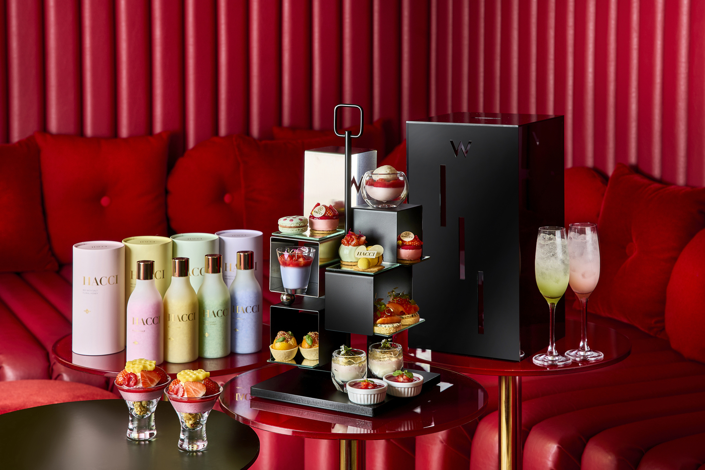 W大阪ストロベリーアフタヌーンティー