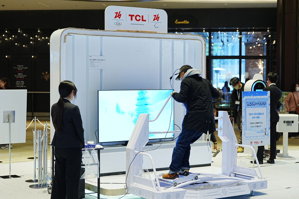 TCL 体験イベント　競技コース体験