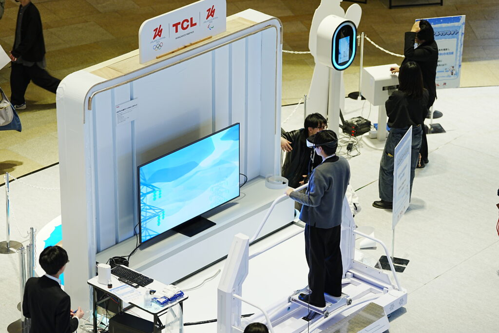 TCL ポップアップイベント　体験