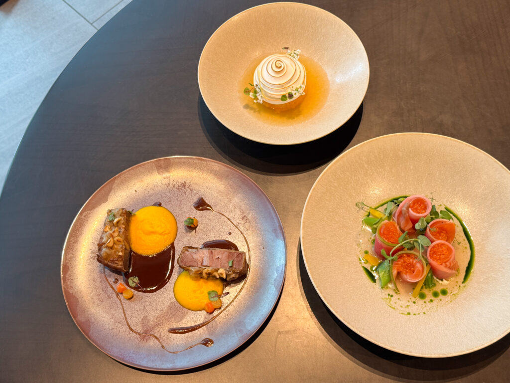 「ミモザコース2026 feat. アマラントス 宮島由香里シェフ」のメニュー