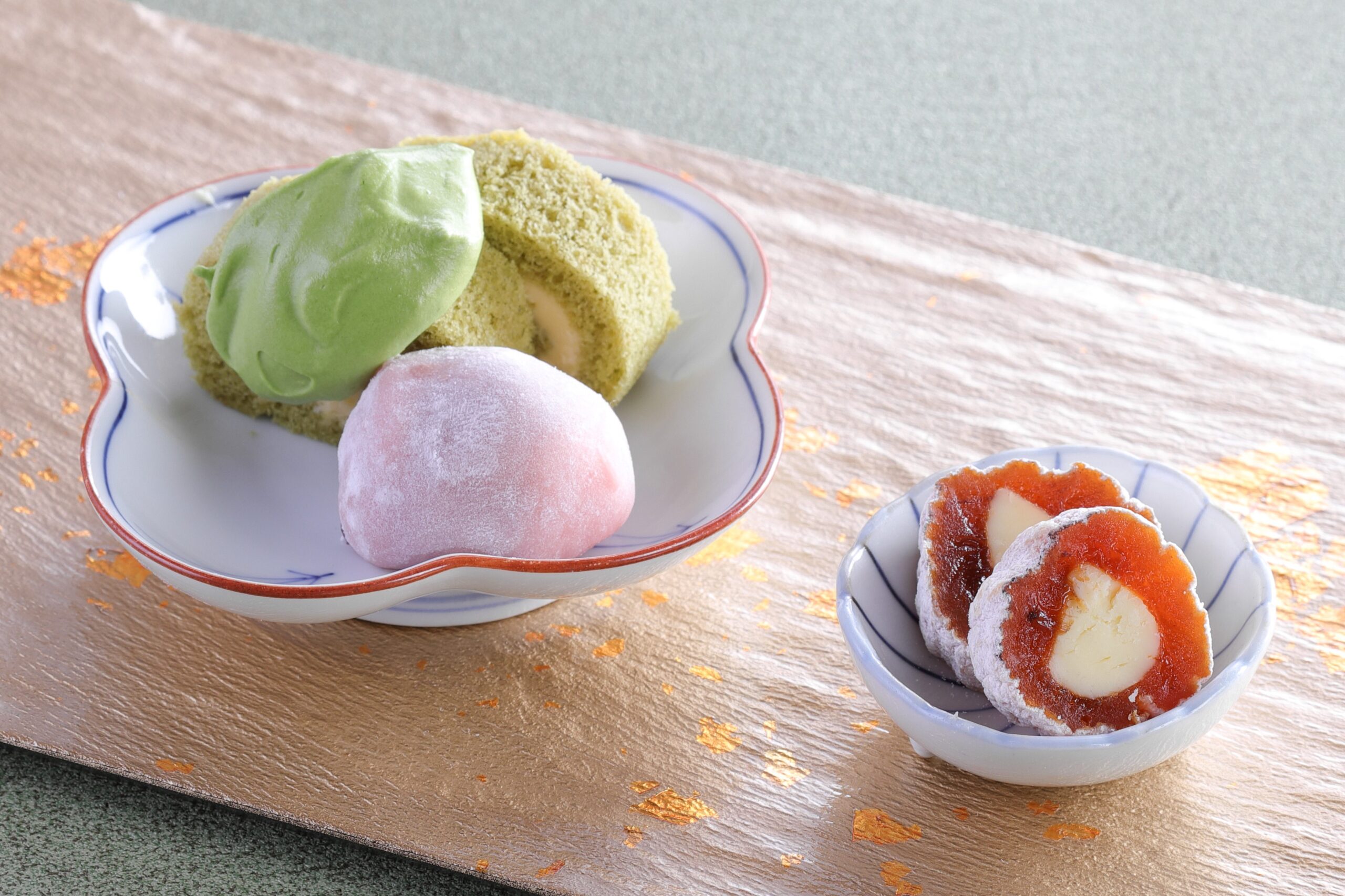 「シェラトン都ホテル大阪」ナイトアフタヌーンティー「Night 和sweets ～和食の料理長が作る和のアフタヌーンティー」春バージョン スイーツ