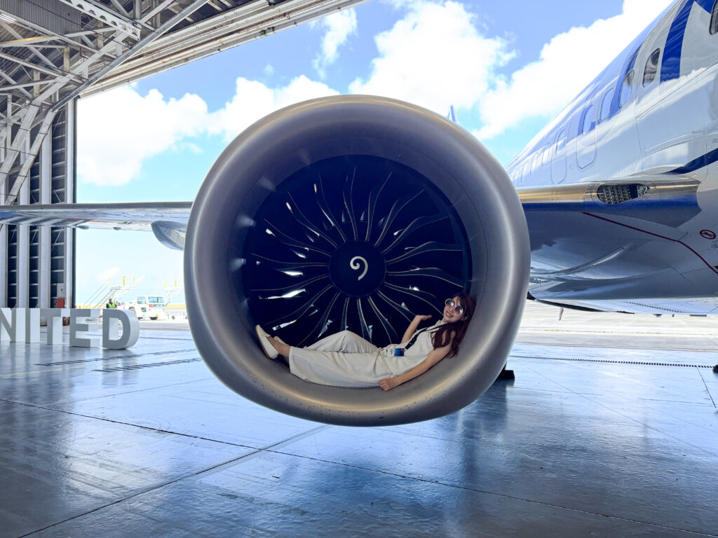 エンジン部分で撮影