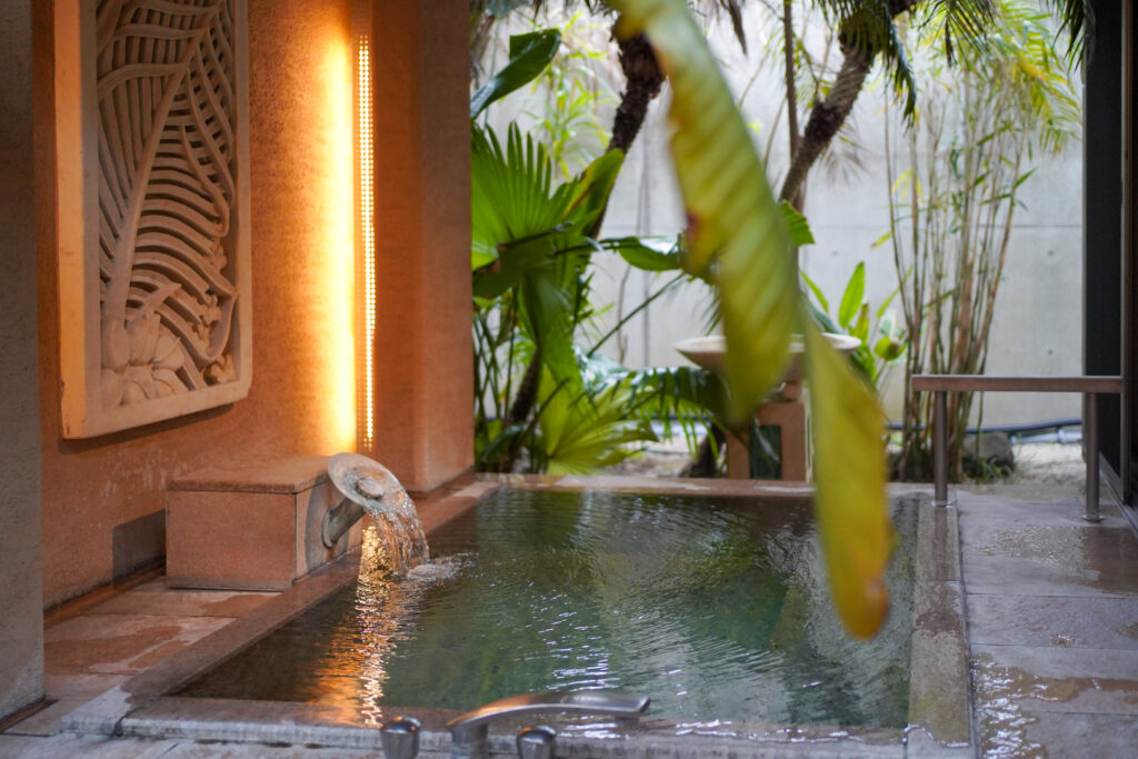 「ラ・松廬」部屋の温泉