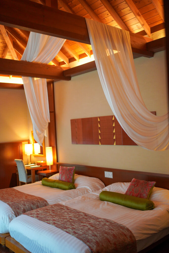 「ラ・松廬」ベッドルーム