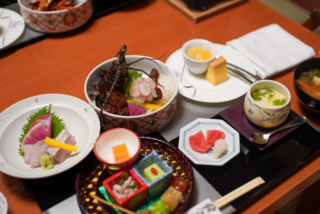 鴨川温泉 別邸 ラ・松廬 La・Shoro　伊勢海老御前