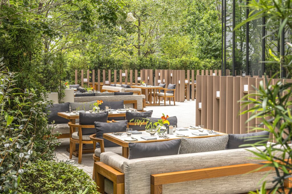 フォーシーズンズホテル大阪 テラス席