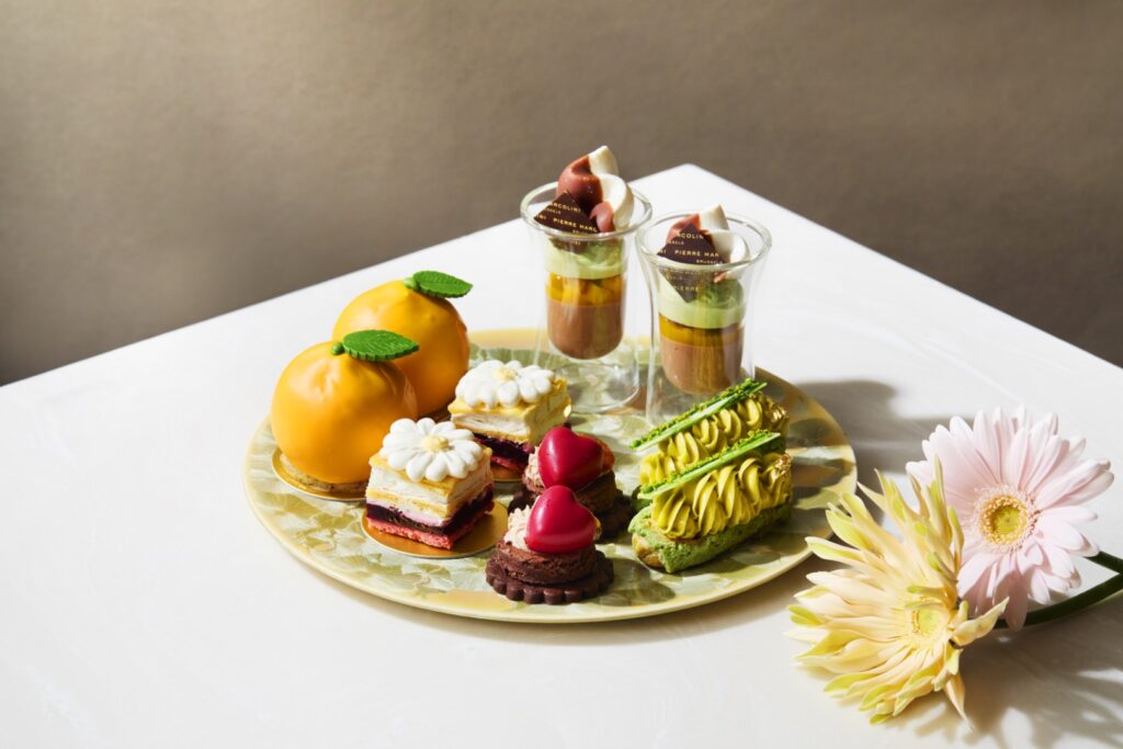 シャングリ・ラ 東京 ショコラガーデンアフタヌーンチー 5種のスイーツ