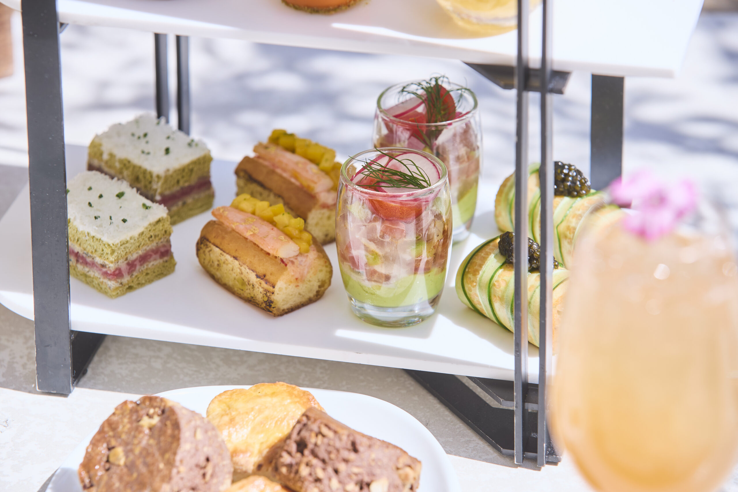 フォーシーズンズホテル大阪 マンゴーアフタヌーンティー セイボリー