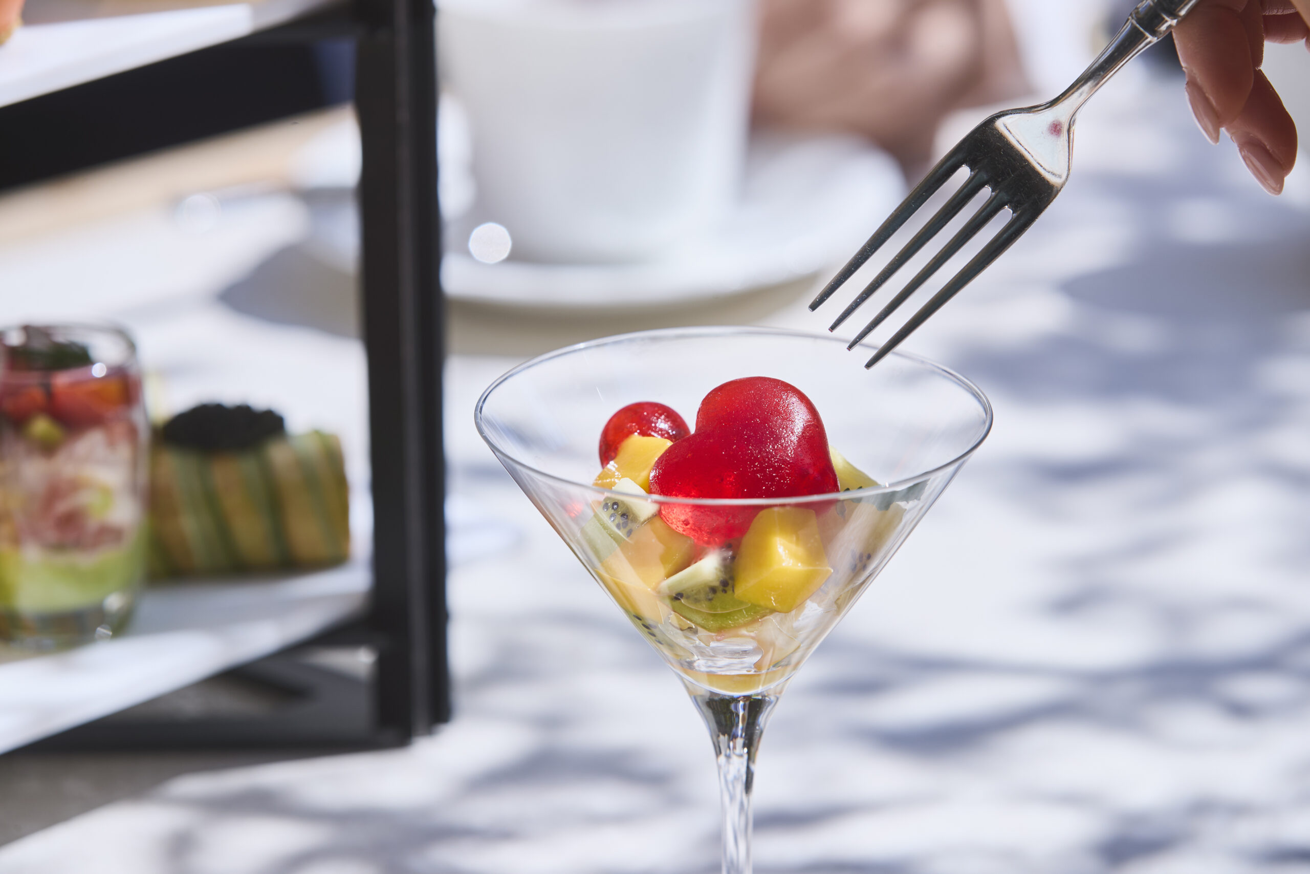 フォーシーズンズホテル大阪 マンゴーアフタヌーンティー セイボリー