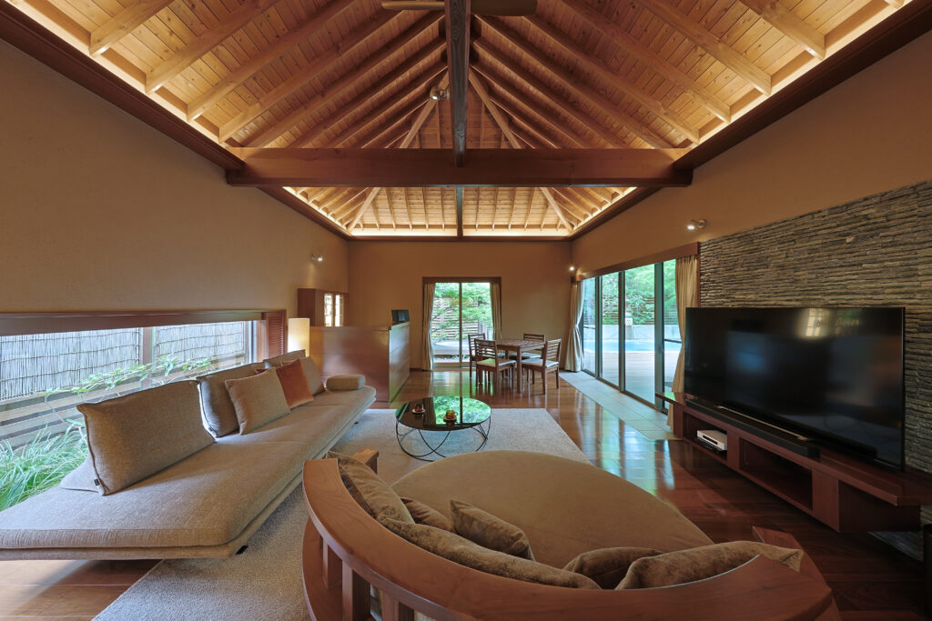 スタイリッシュな客室