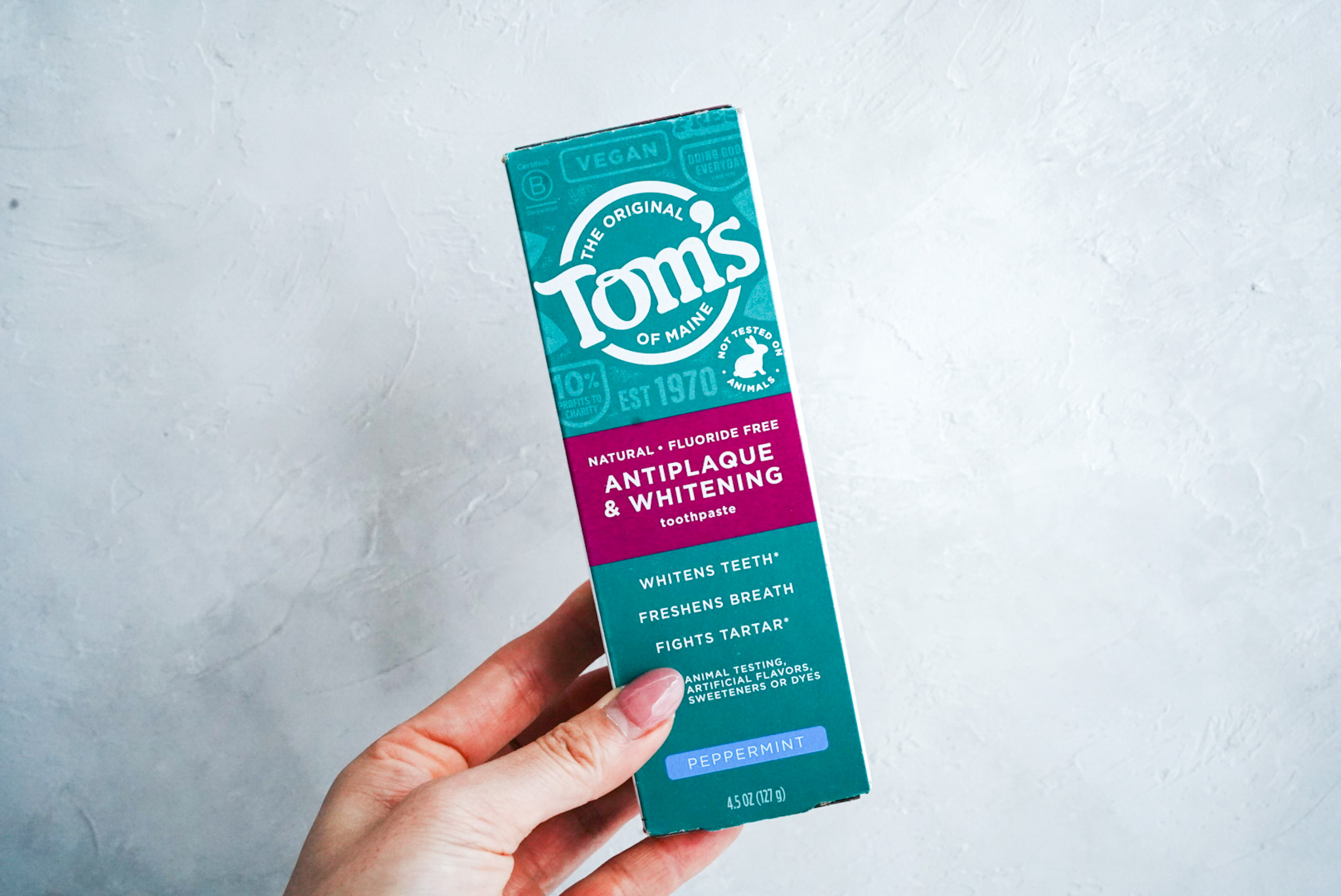 「Tom's of Maine」の歯磨き粉