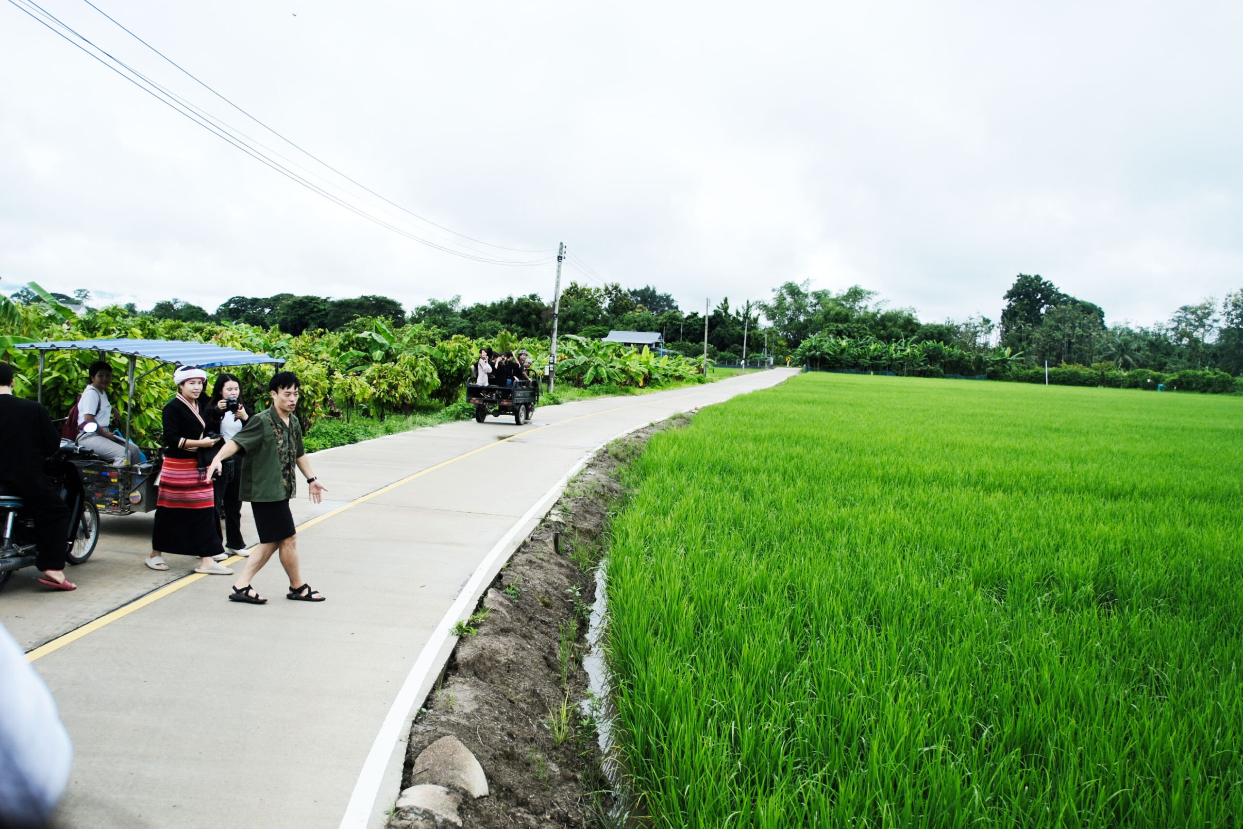 タイの山岳民族が住む地域