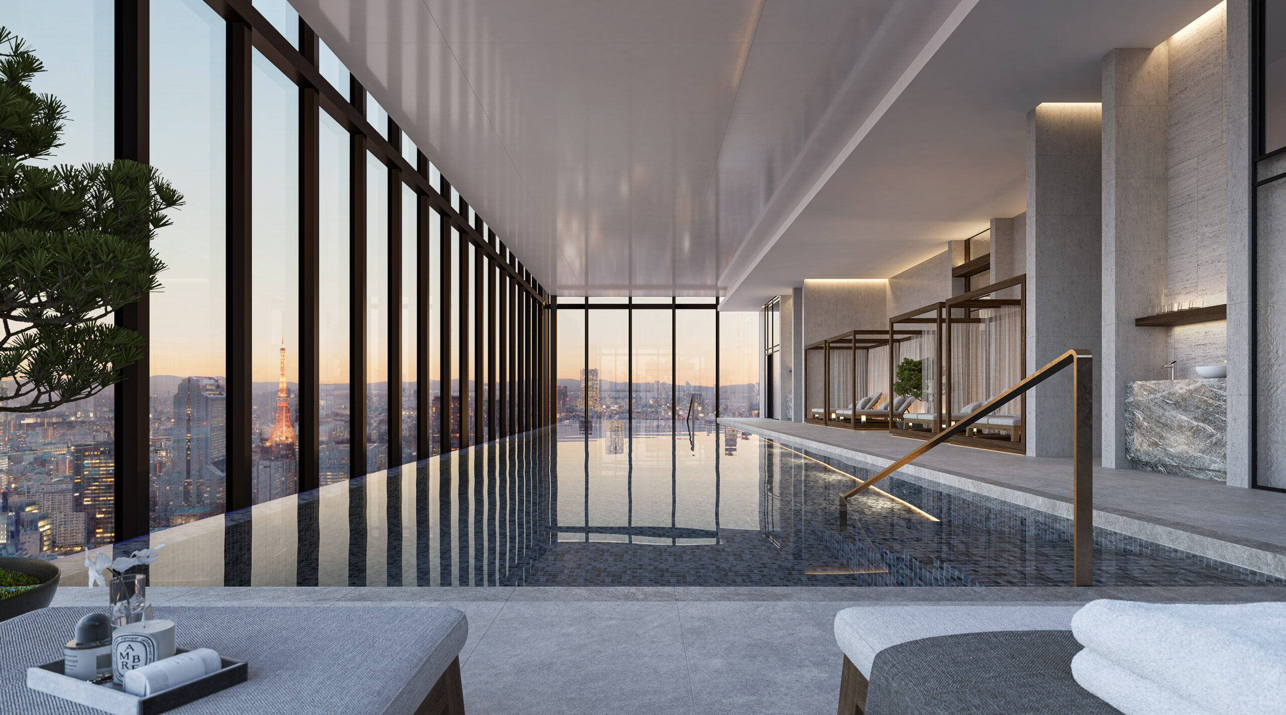 Fairmont-Tokyo-Indoor-Infinity-Swimming-Pool
