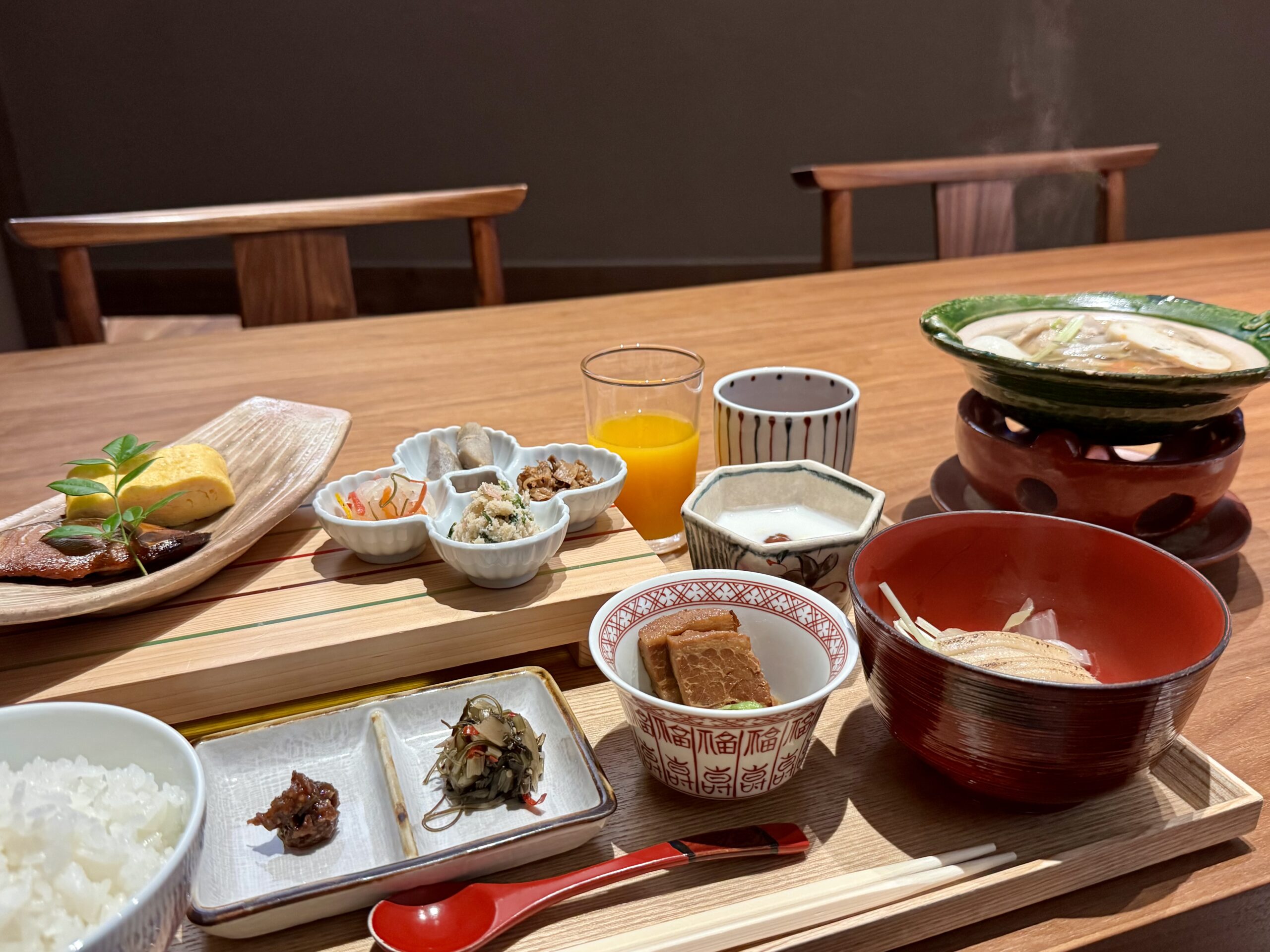 界雲仙朝食