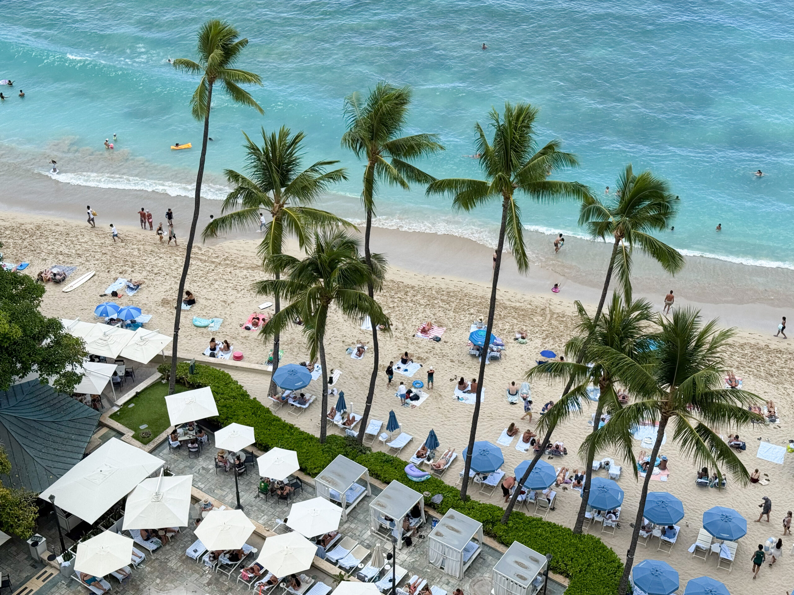 モアナ サーフライダー ウェスティン リゾート＆スパ ワイキキ ビーチ客室からの眺め