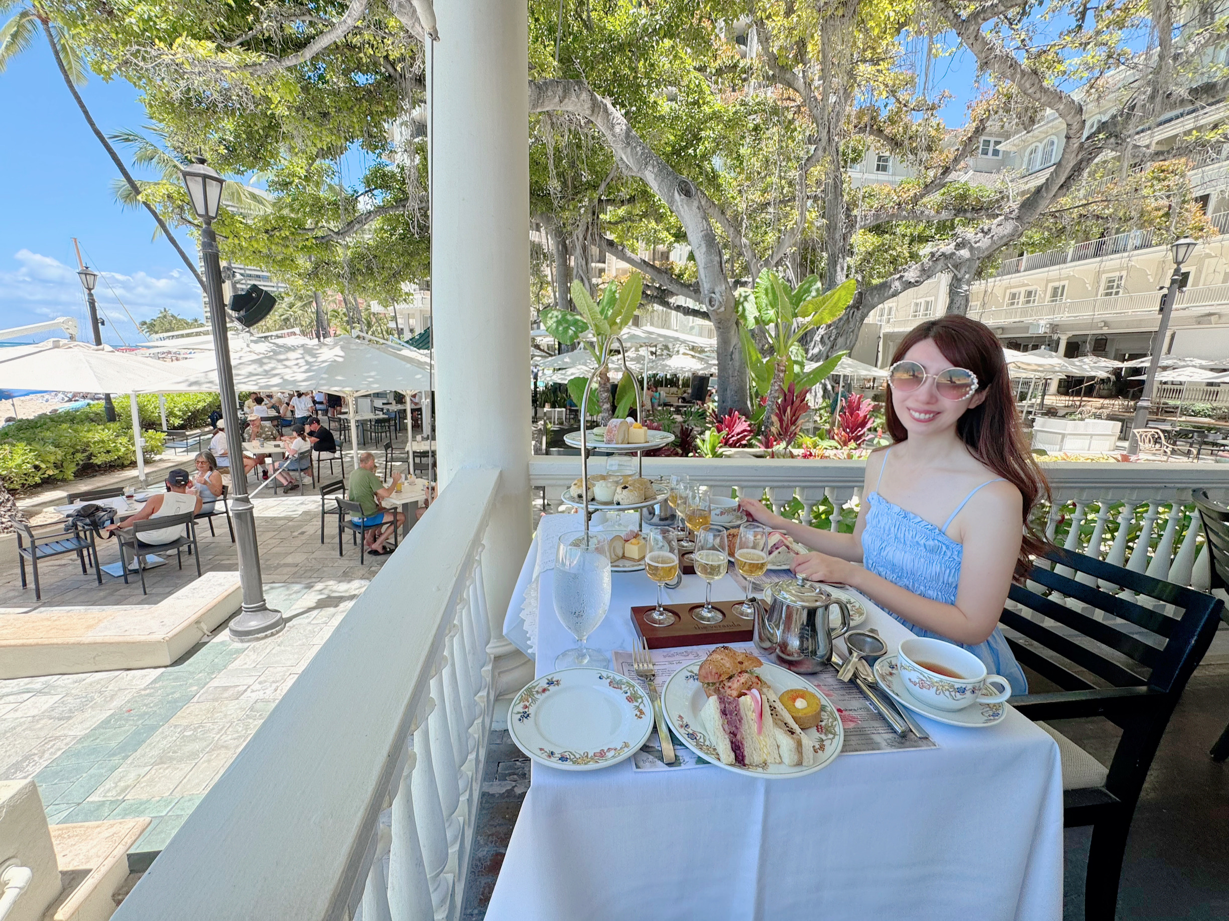 ザ・ベランダでのアフタヌーンティー