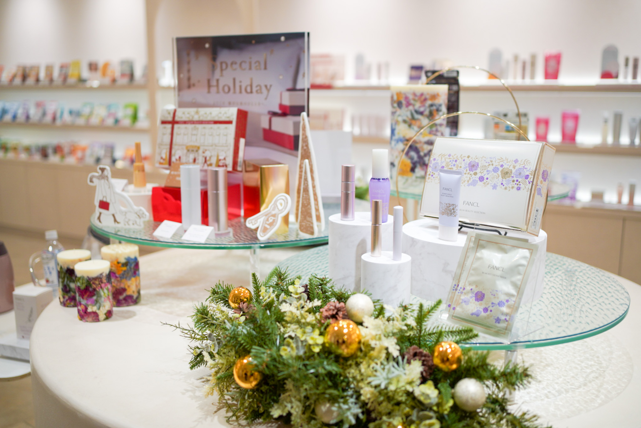 ファンケルショップ店内