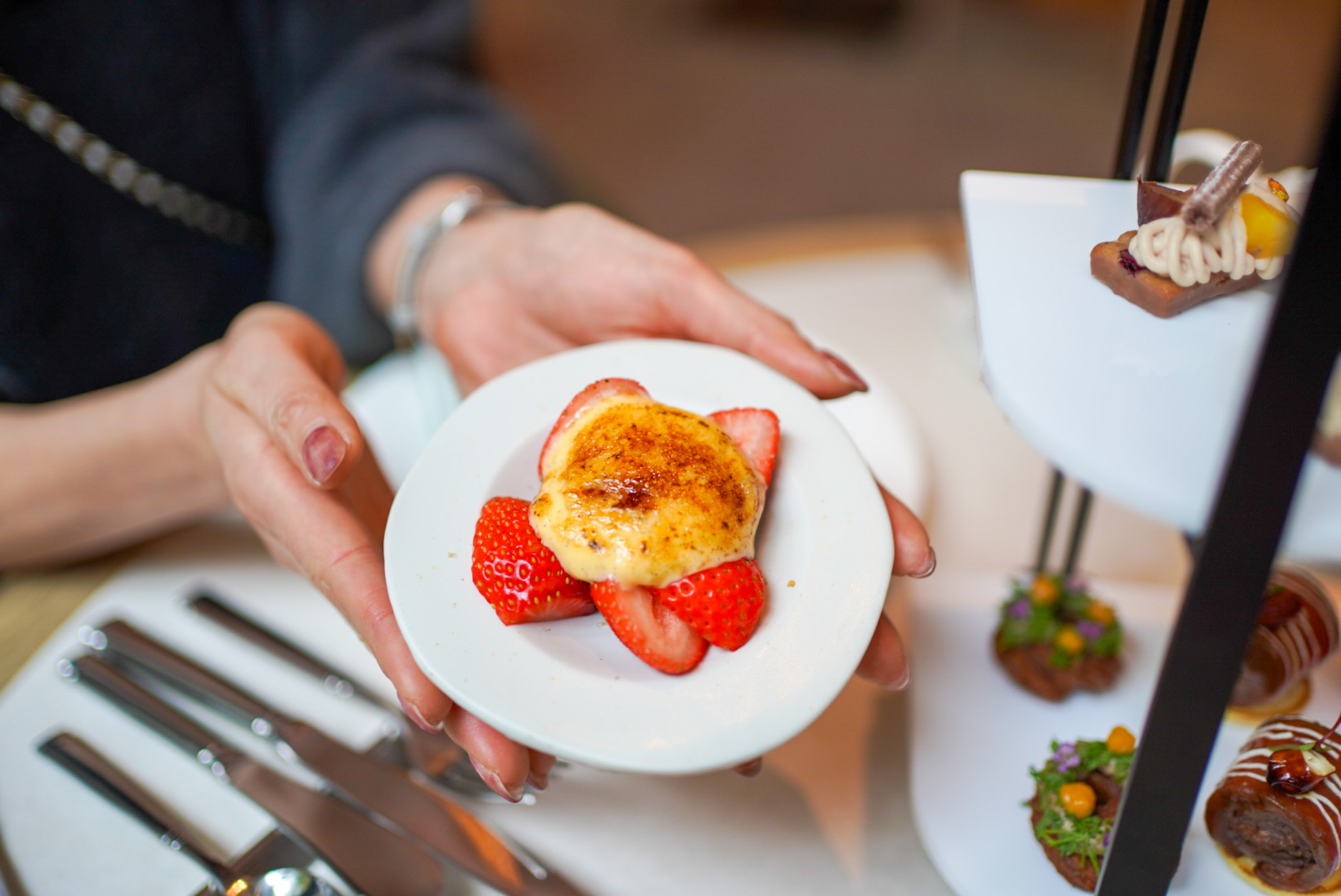 あまおう苺のグラタン