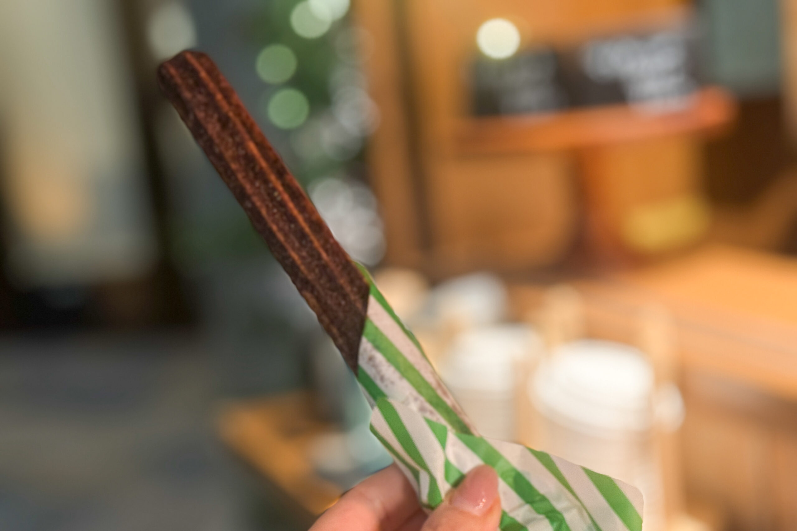 塩トリュフチョコレートチュロス