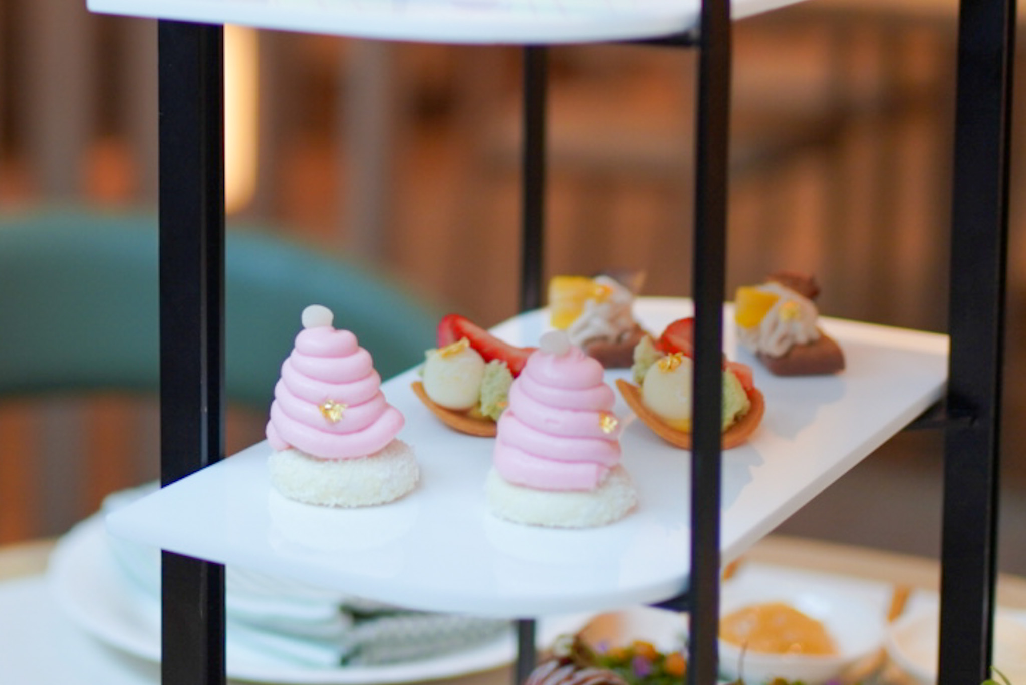 フォーシーズンズホテル大阪フェスティブアフタヌーンティースイーツ