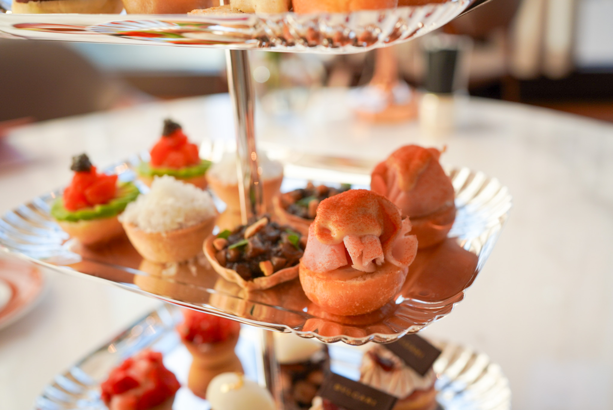 ブルガリギンザドルチアフタヌーンティー