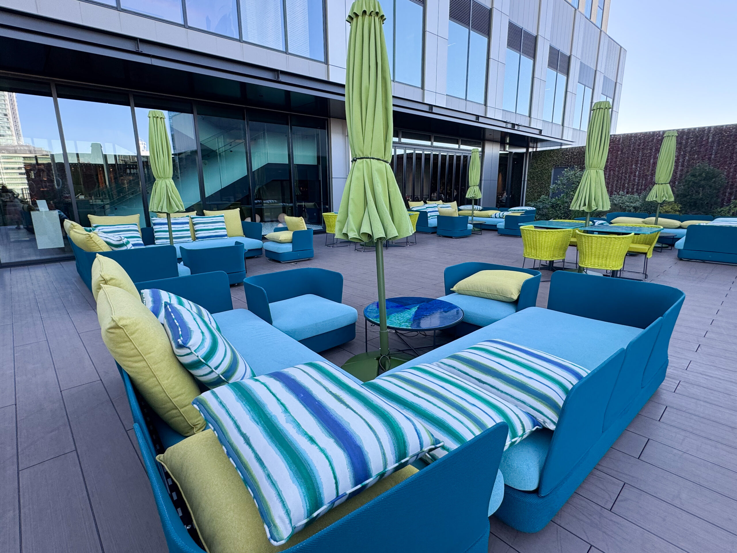 「ホテルインディゴ東京渋谷」テラス