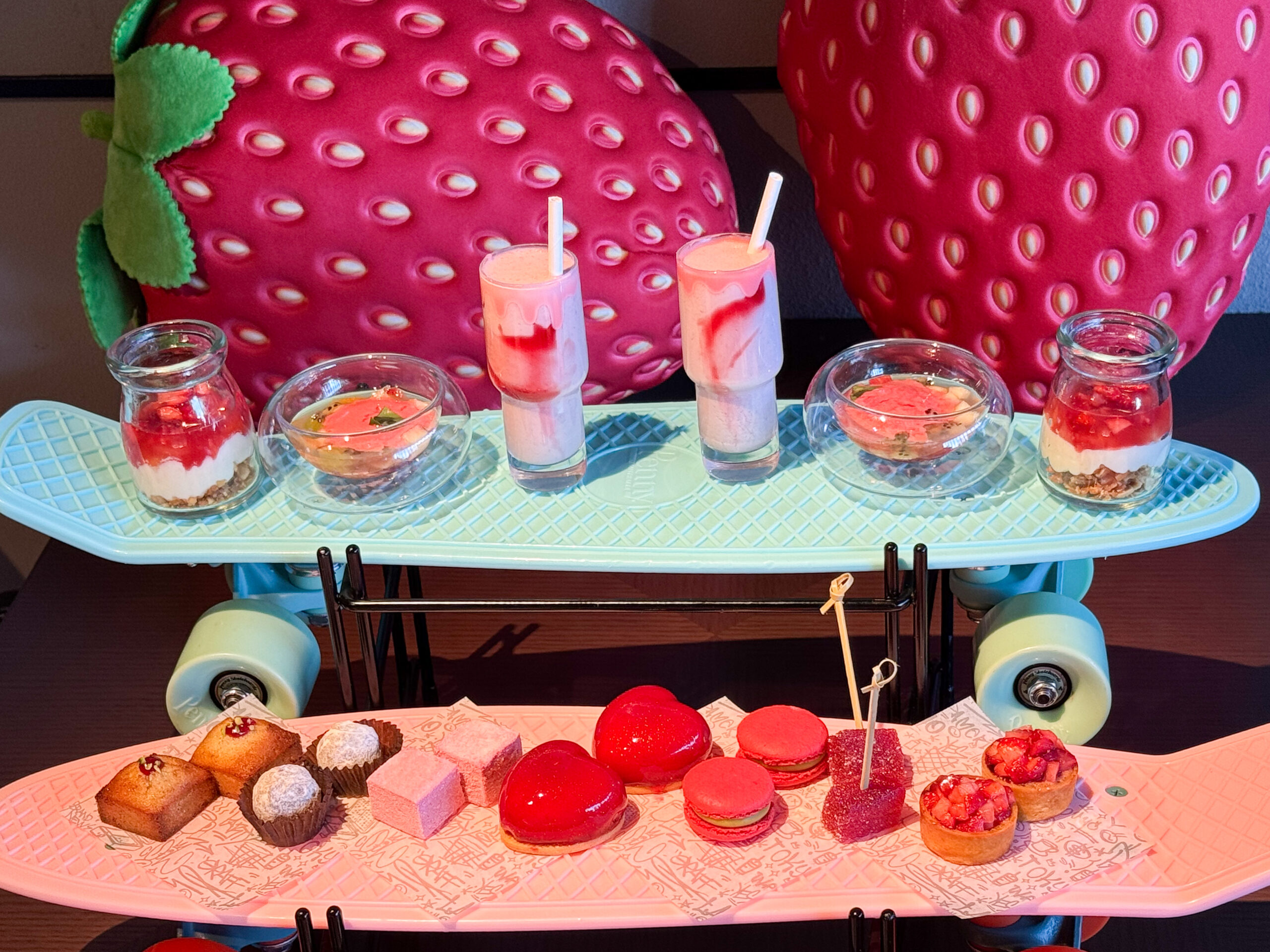 「ホテルインディゴ東京渋谷」ストロベリーアフタヌーンティー