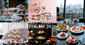 Strawberry afternoon tea in Tokyo 2026
