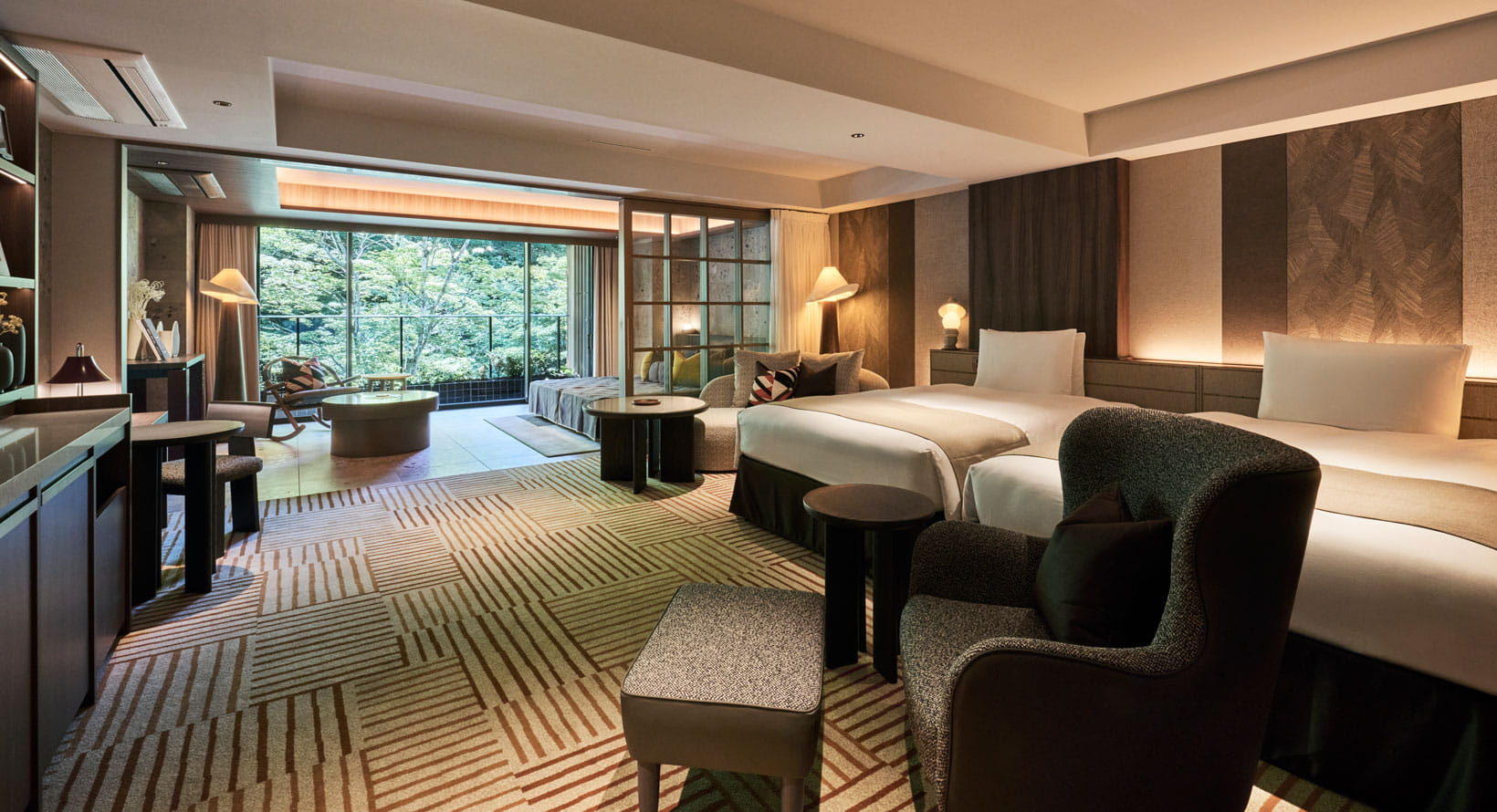 グランディスタイル 旧軽井沢 ホテル&リゾート ラグジュアリーツインルーム