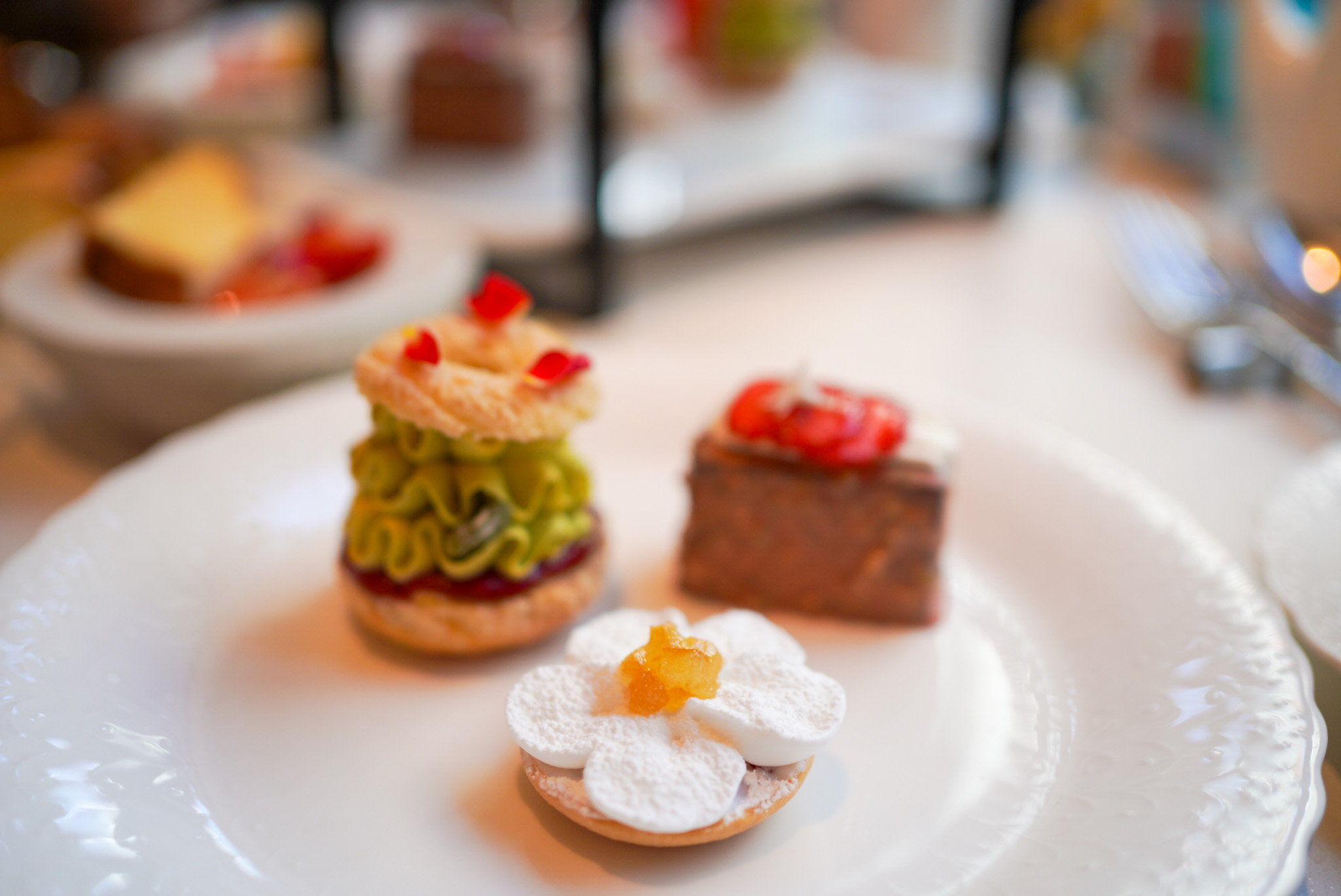 フォーシーズンズホテル大阪ストロベリーアフタヌーンティー