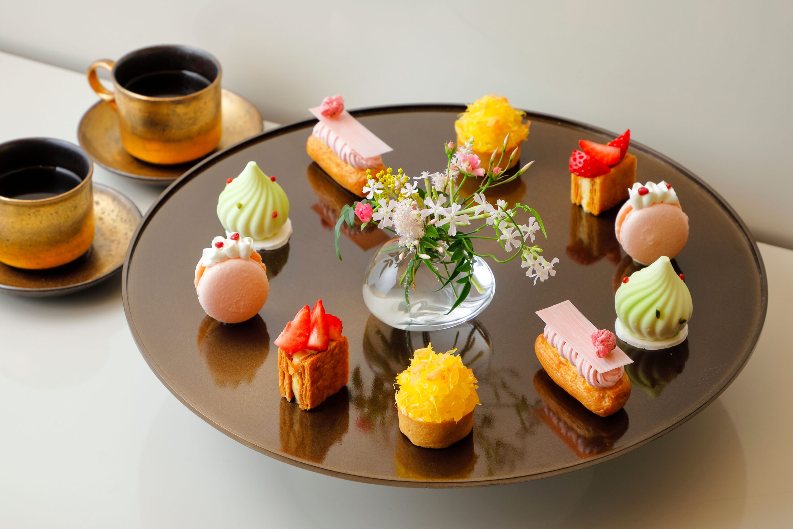 「パーク ハイアット 京都」桜アフタヌーンティー デザート