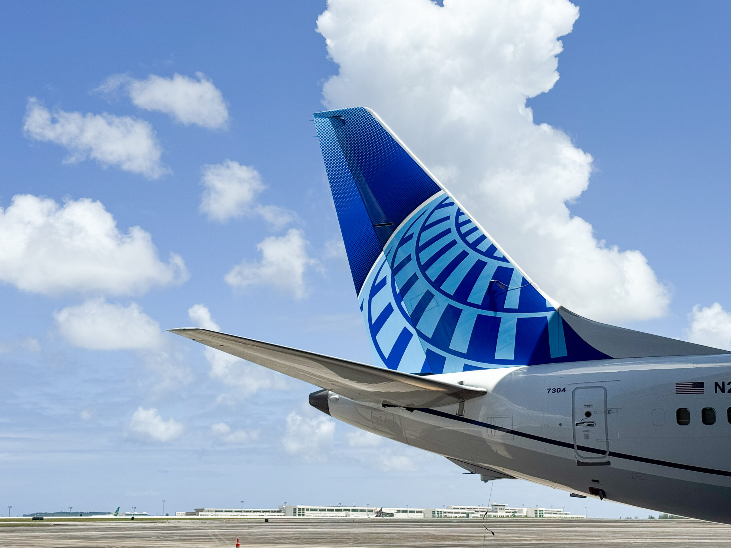 ユナイテッド航空　尾翼