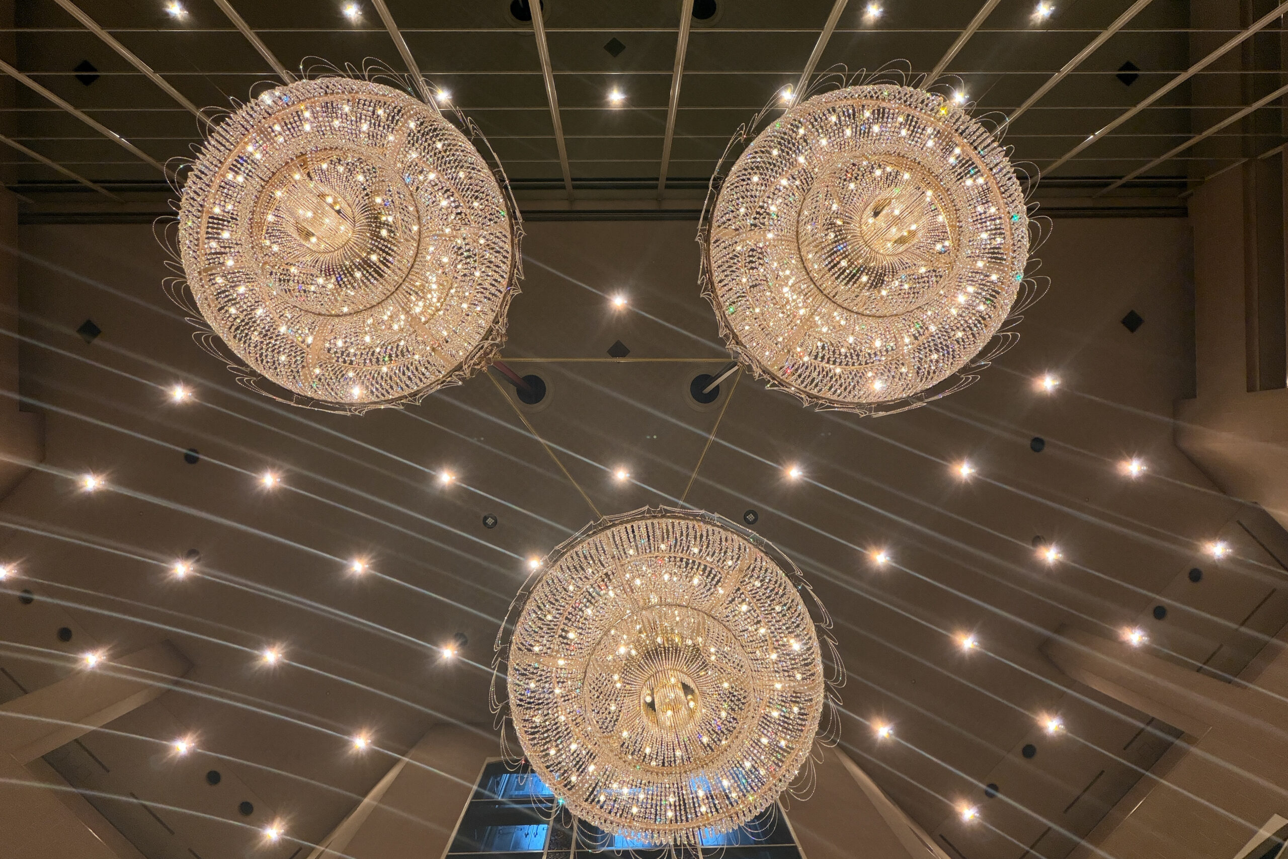 ハイアット リージェンシー 東京 Nineteen Eighty Lounge & Bar シャンデリア