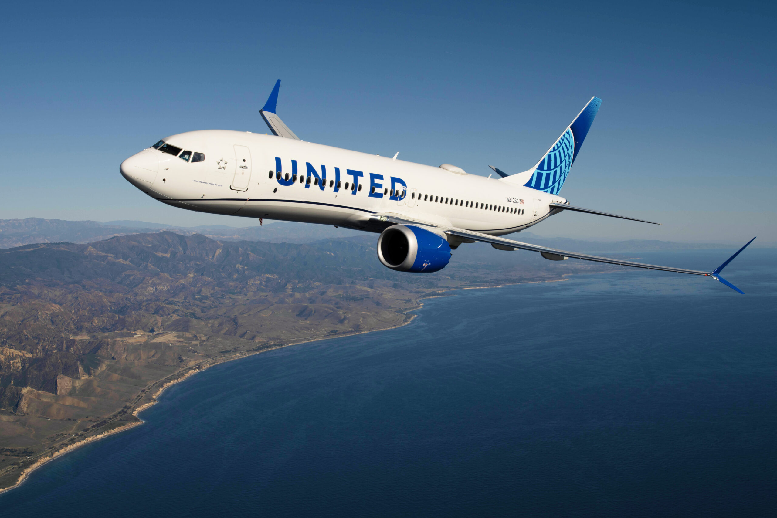 ユナイテッド航空　機体イメージ