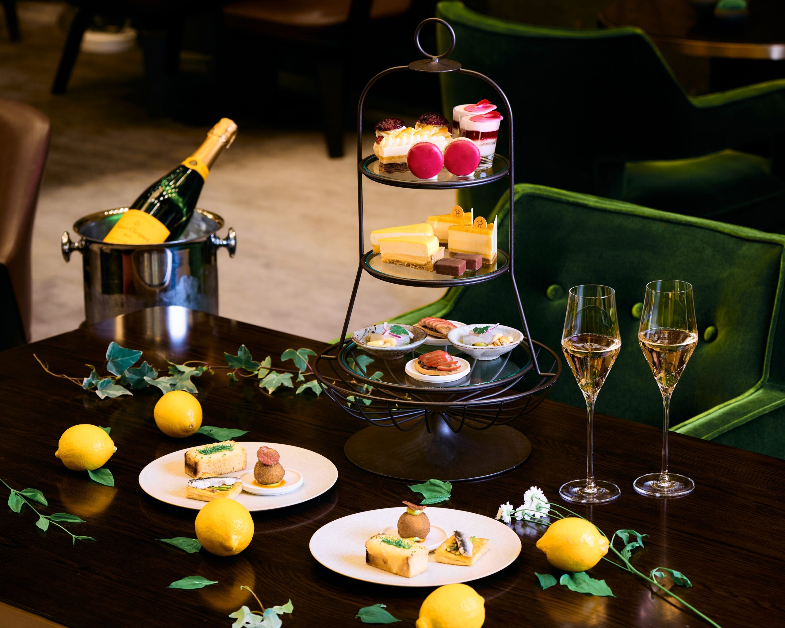 ハイアット リージェンシー 東京 シトラスブロッサムアフタヌーンティー 全体