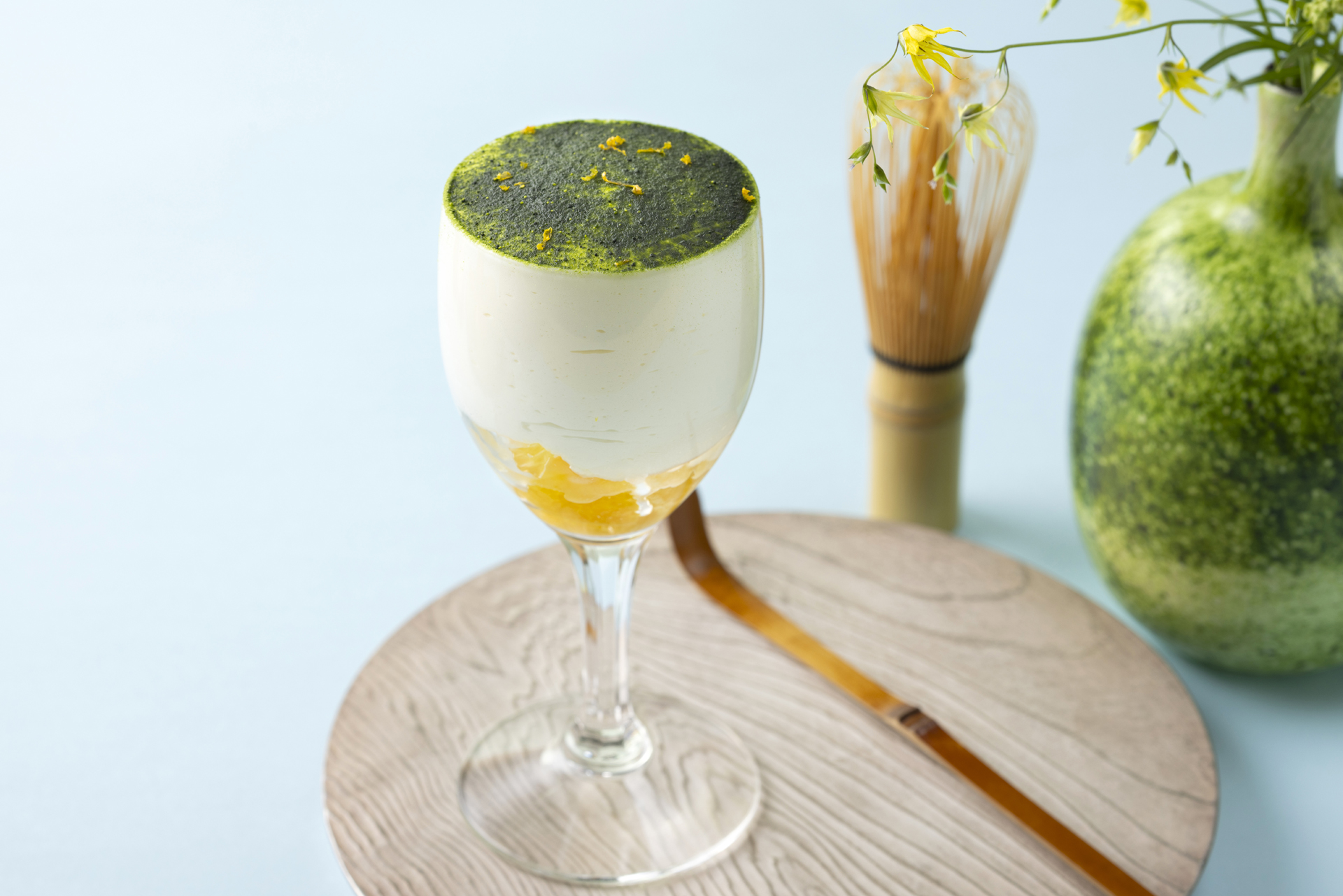 抹茶と柑橘のティラミス