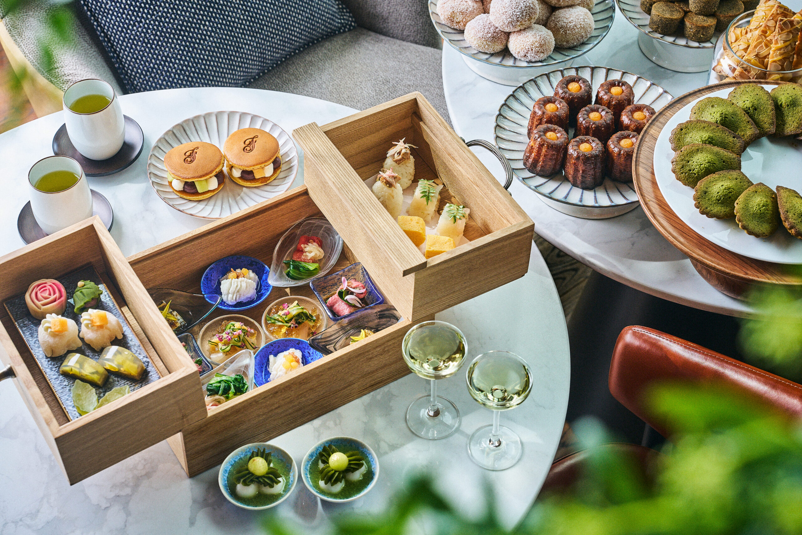 フェアモント東京 メロンと日本茶の和のアフタヌーンティー