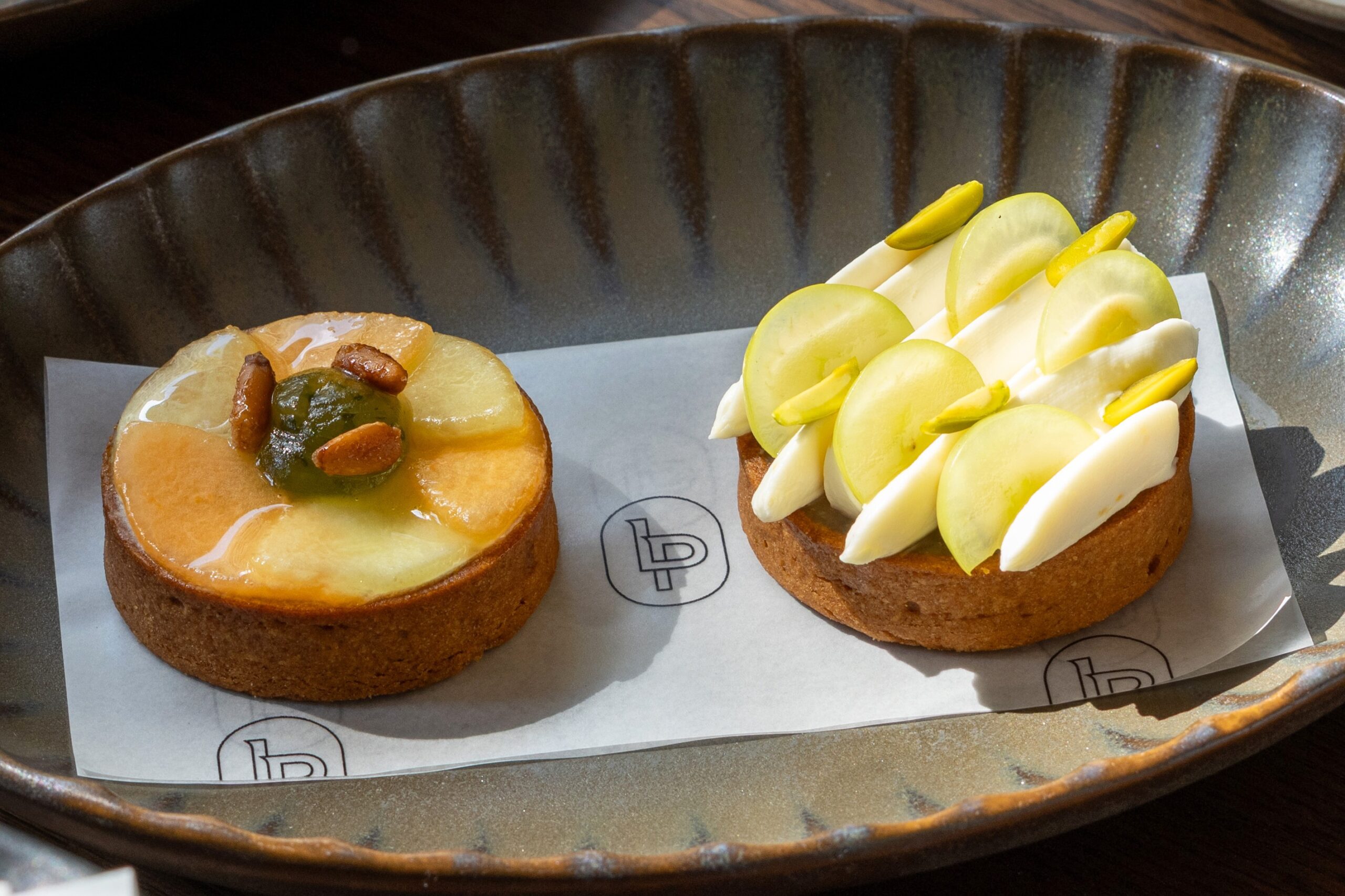 ル プリスティン アフタヌーンティー ～シャインマスカット＆マスクメロン～  季節のクロスタータ