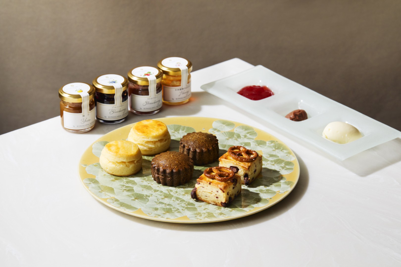 シャングリ・ラ 東京 ショコラガーデンアフタヌーンチー 3種のスコーン