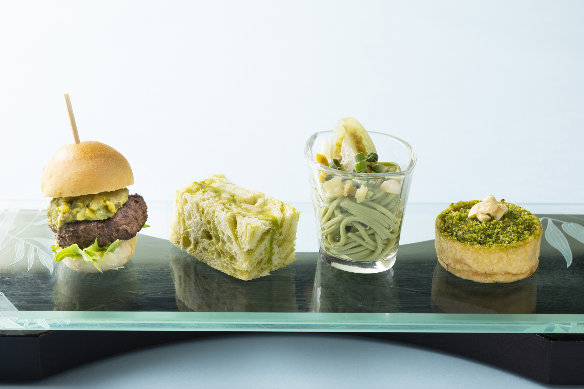 シェラトン都ホテル東京 抹茶とメロンのアフタヌーンティー セイボリー