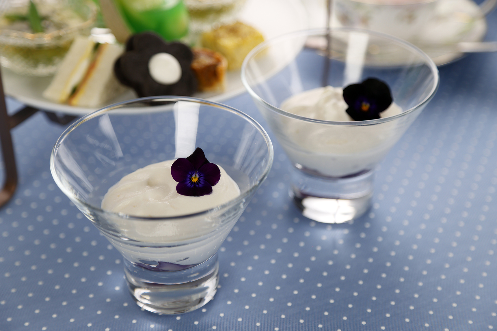 大阪マリオット都ホテル　マリークワント アフタヌーンティー ウェルカムスイーツ