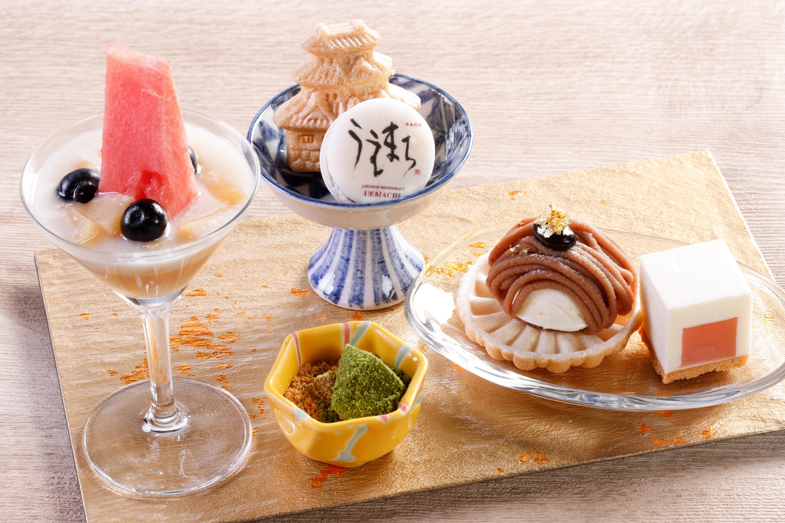 「シェラトン都ホテル大阪」「Night 和sweets ~和のアフタヌーンティー」夏バージョン スイーツ