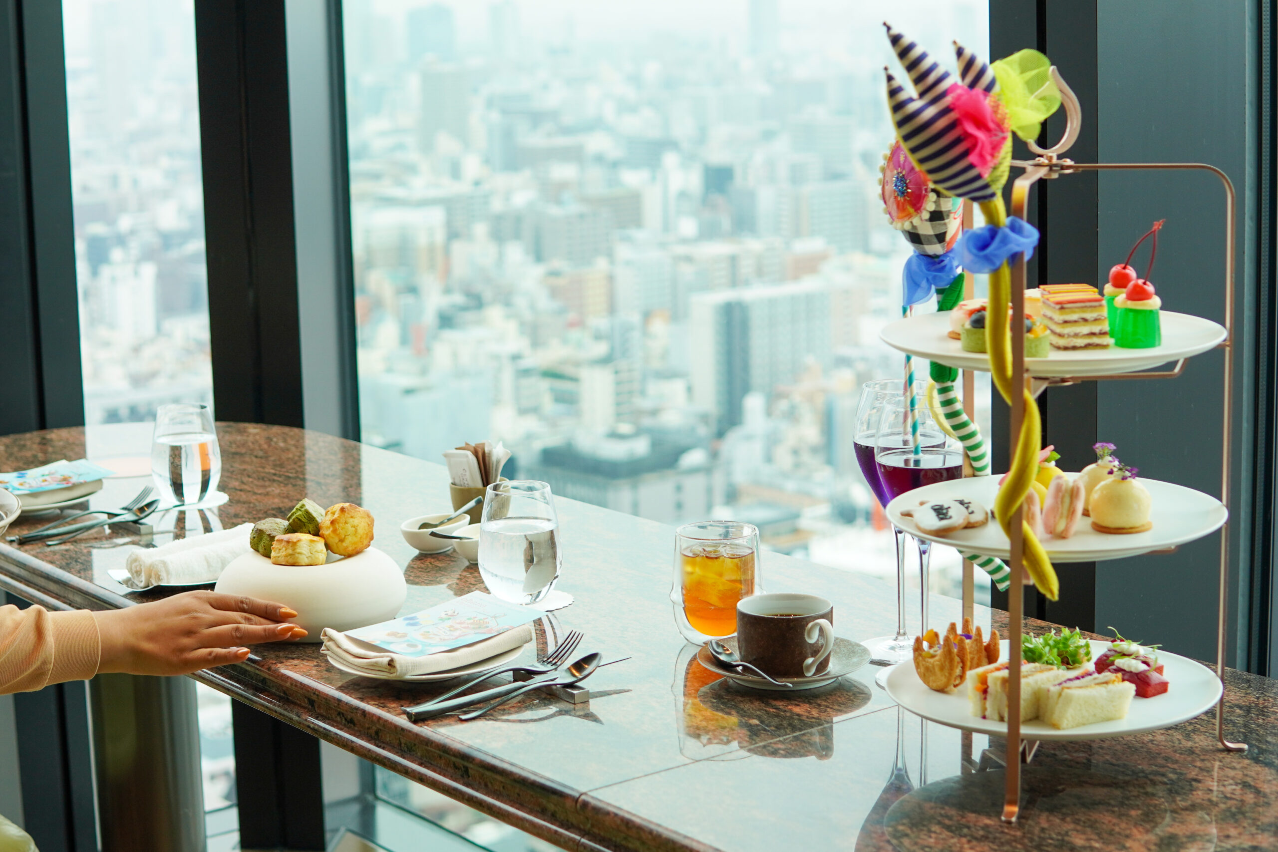 センタラグランドホテル大阪「こころ咲く ohana Afternoon Tea」