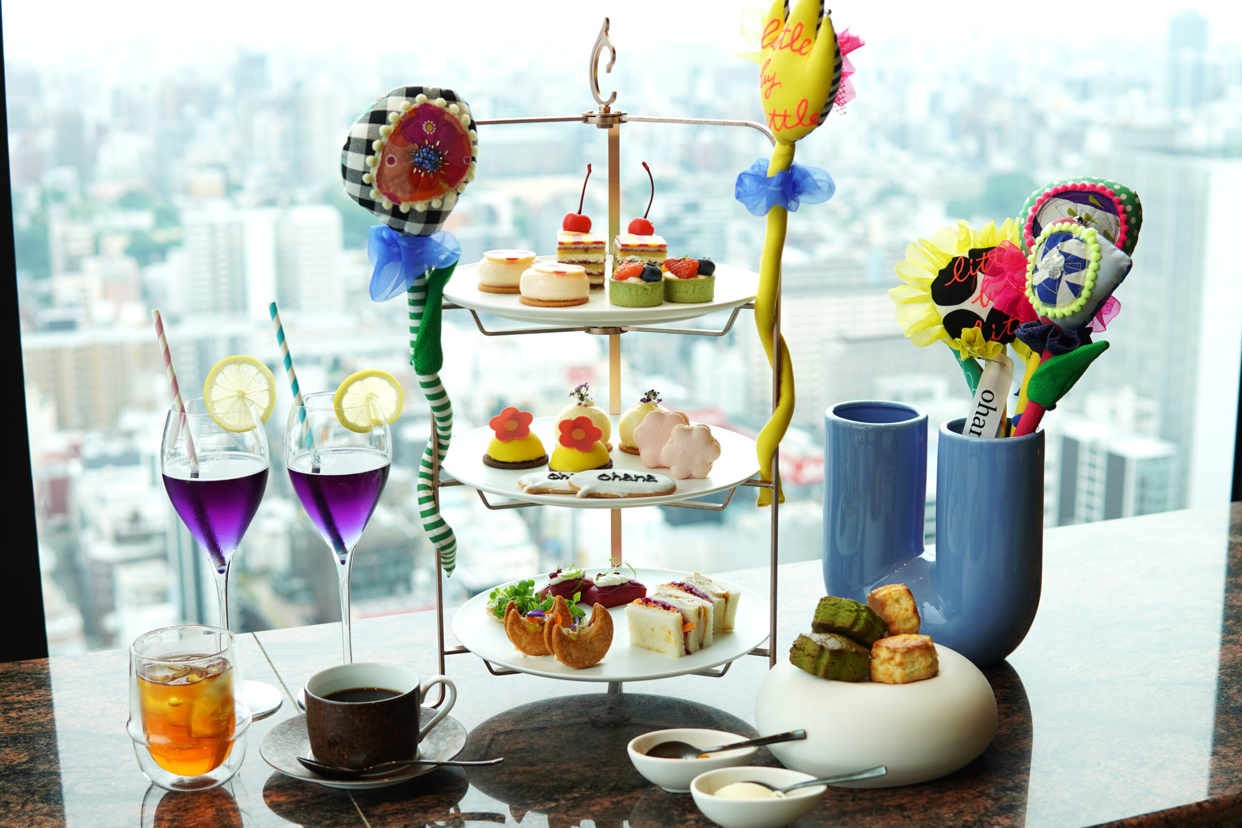 センタラグランドホテル大阪「こころ咲く ohana Afternoon Tea」