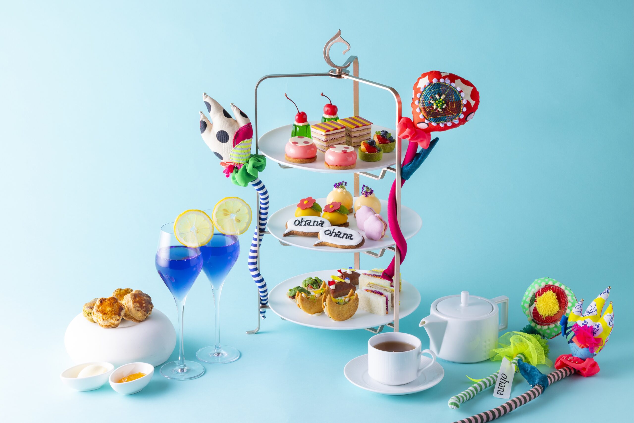 センタラグランドホテル大阪「こころ咲く ohana Afternoon Tea」