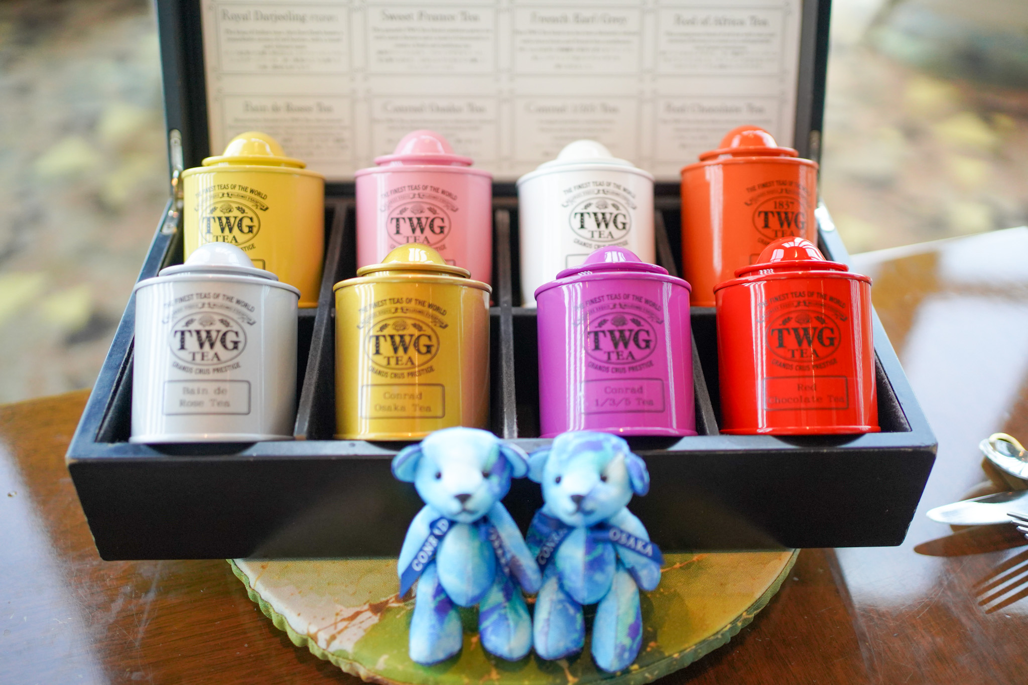 コンラッド大阪 シャインマスカット×キャラメル アフタヌーンティーで楽しめるTWG Tea