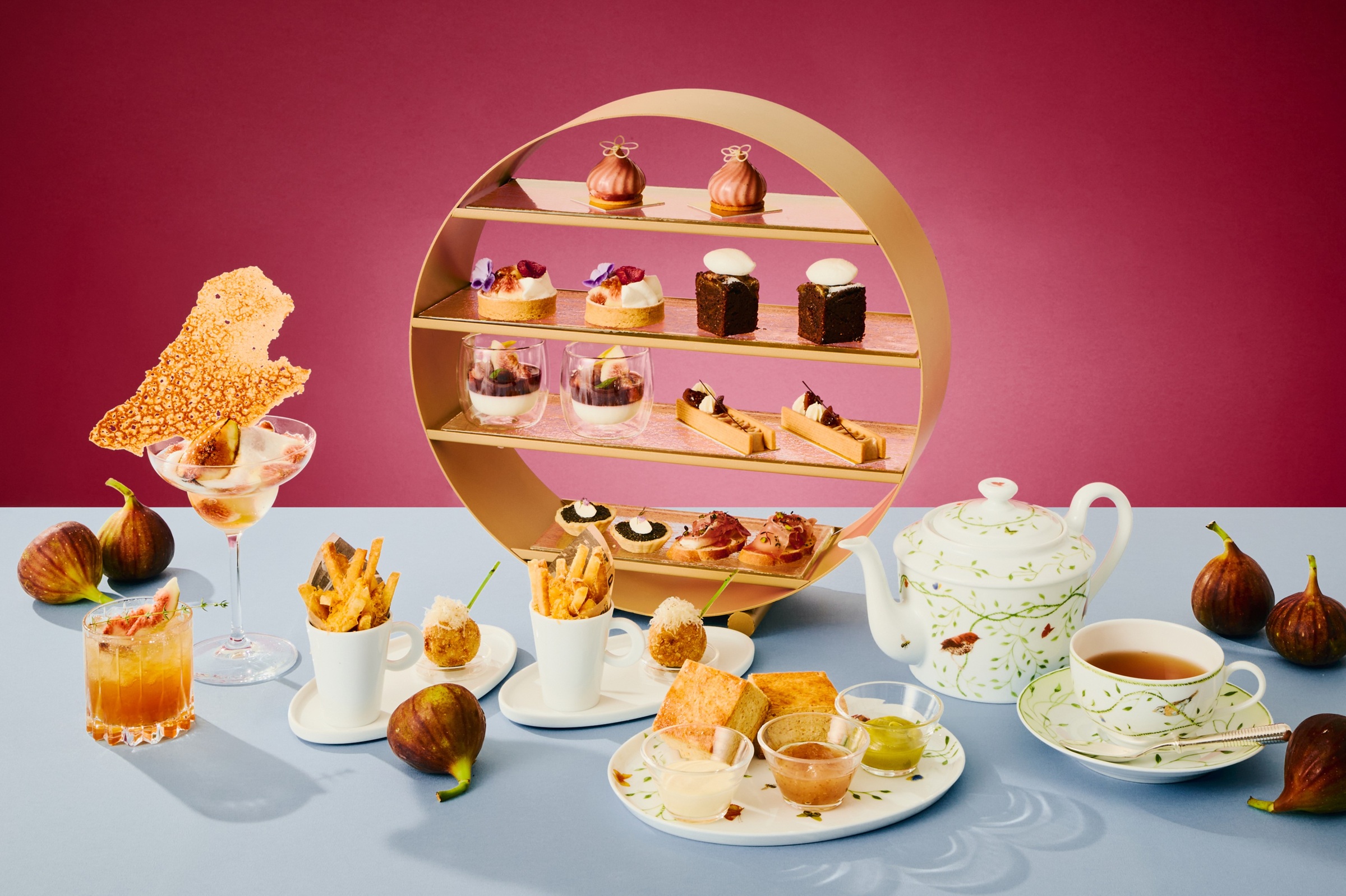 「大阪ステーションホテル」Afternoon Tea “VOYAGE” La saison des figues